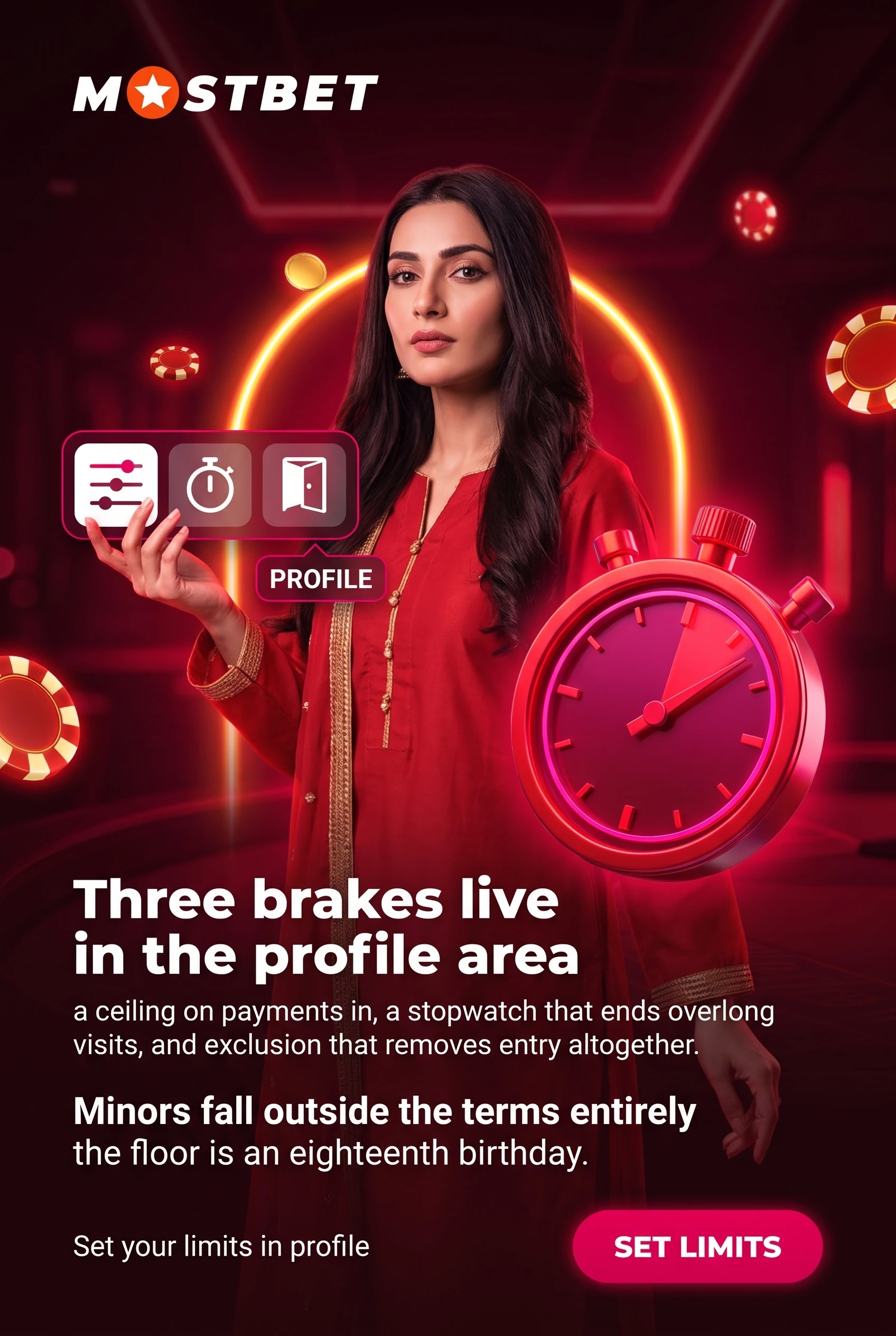 Responsible gaming tools in the Mostbet Pakistan account